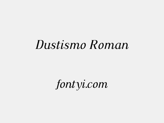 Dustismo Roman