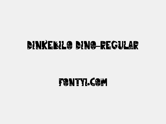 Dinkebilo Dino-Regular
