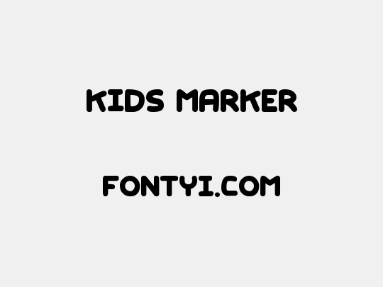 Kids Marker
