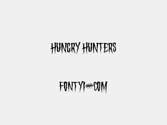 Hungry Hunters