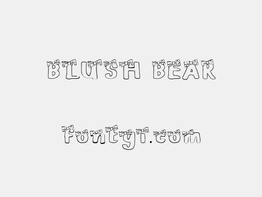 BLUSH BEAR