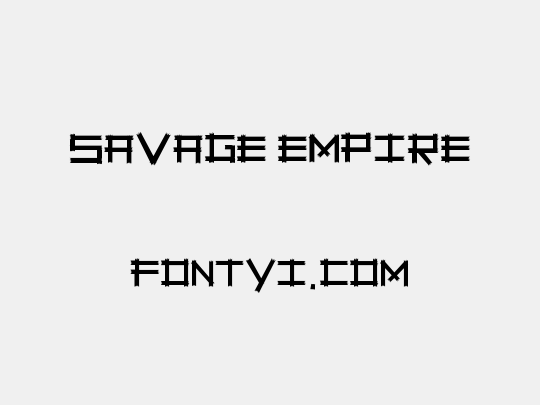 Savage Empire