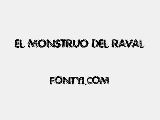 El Monstruo del Raval