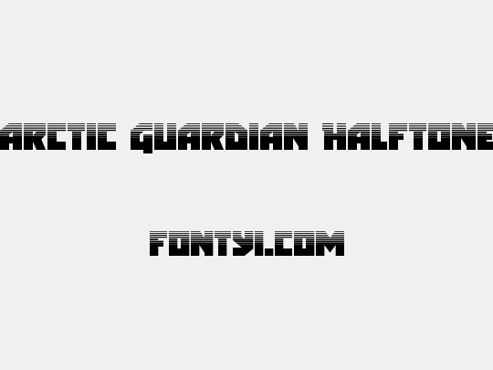 Arctic Guardian Halftone