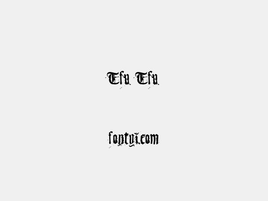 Tfu Tfu