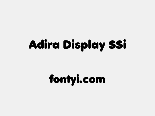 Adira Display SSi