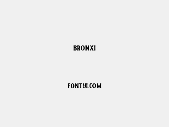 Bronxi