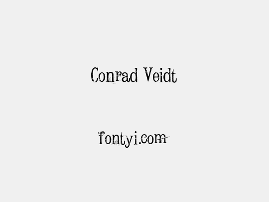 Conrad Veidt