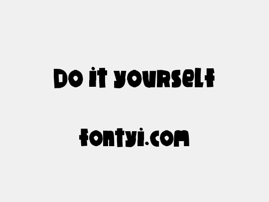 Do it yourself