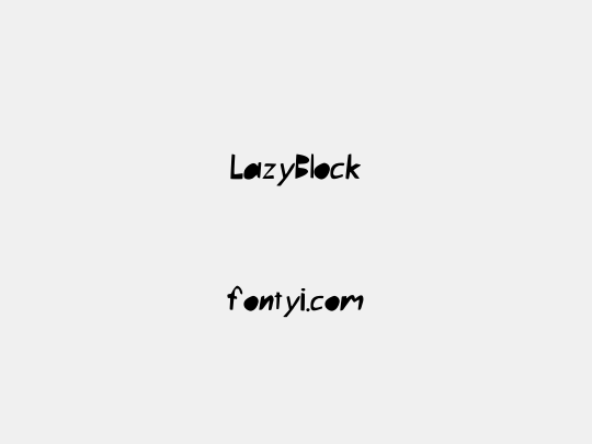 LazyBlock
