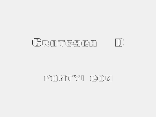 Grotesca 3-D