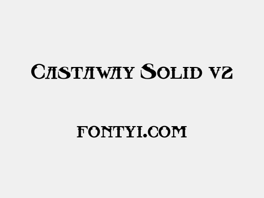 Castaway Solid v2
