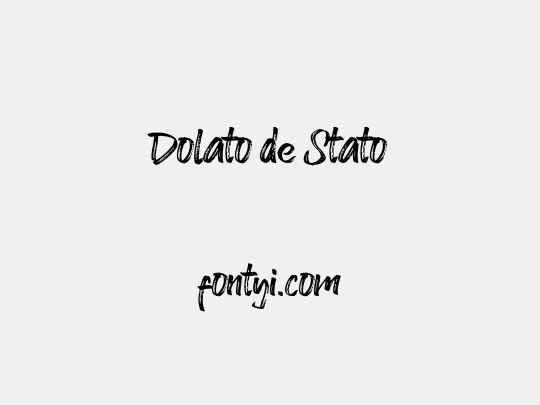 Dolato de Stato
