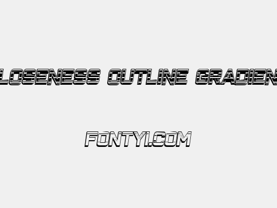 Closeness Outline Gradient