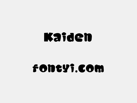 Kaiden