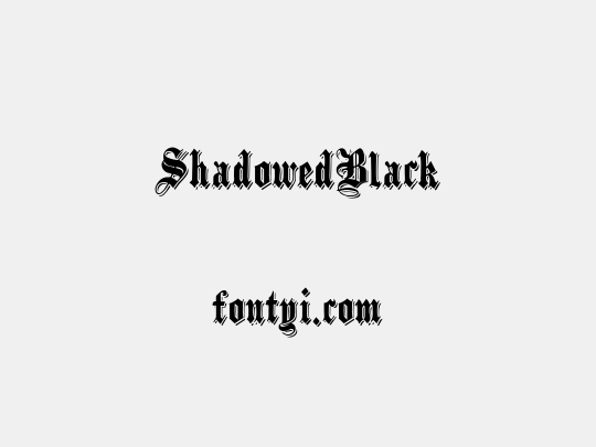 ShadowedBlack