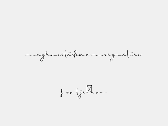 Aghnestademo Signature