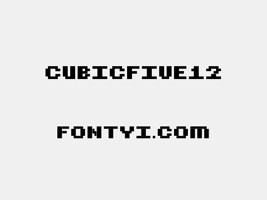 CubicFive12