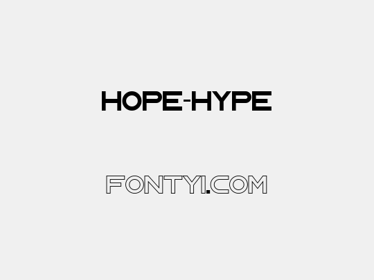 HOPE-HYPE