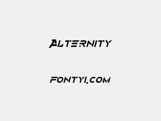 Alternity
