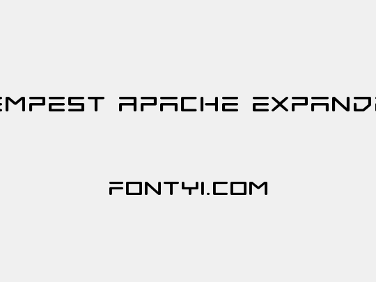 Tempest Apache Expanded
