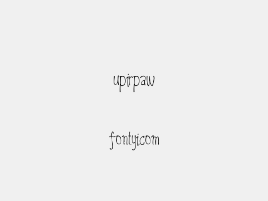 upirpaw