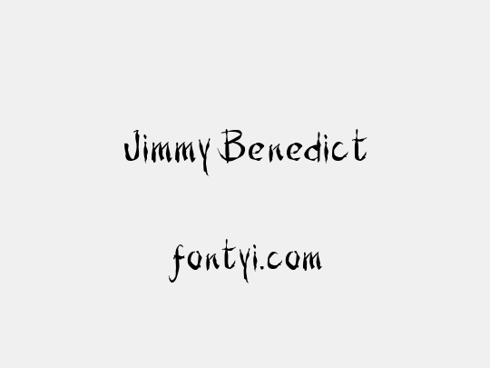 Jimmy Benedict
