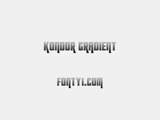 Kondor Gradient