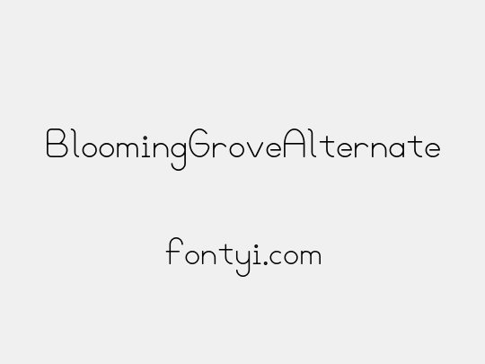 BloomingGroveAlternate