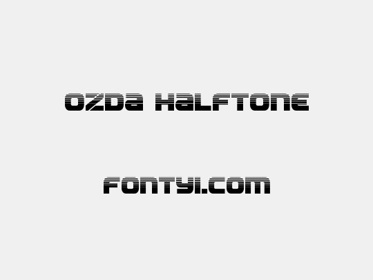 Ozda Halftone