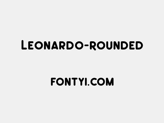 Leonardo-Rounded