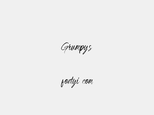 Grumpys