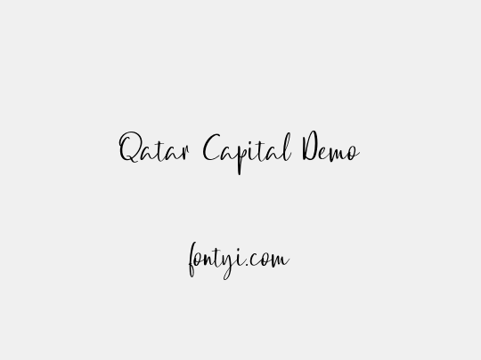 Qatar Capital Demo
