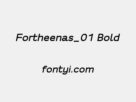 Fortheenas_01 Bold