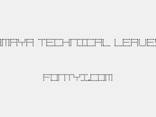 Amaya Technical Leaves