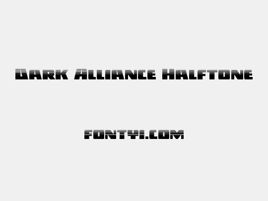 Dark Alliance Halftone