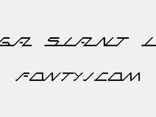 MEGA SLANT LINE