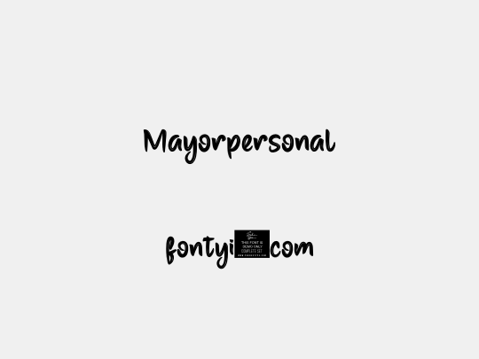 Mayorpersonal