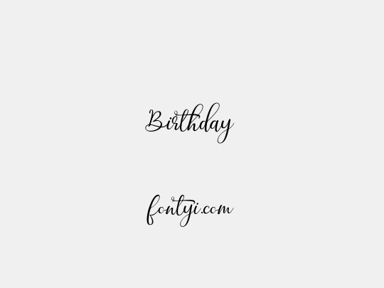 Birthday