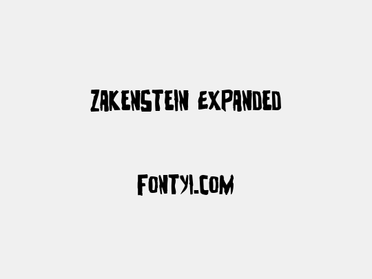 Zakenstein Expanded