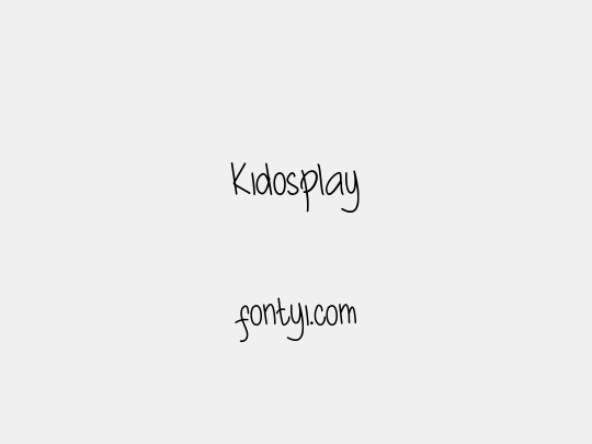 Kidosplay