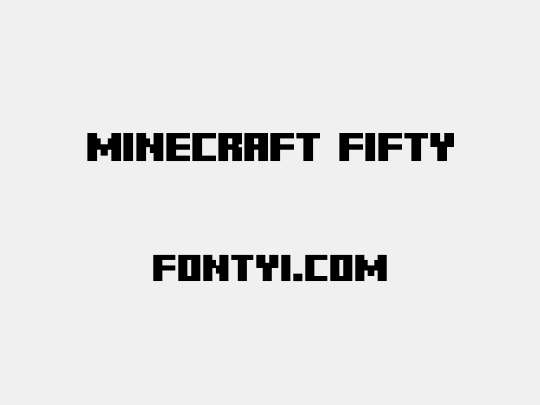 Minecraft Fifty