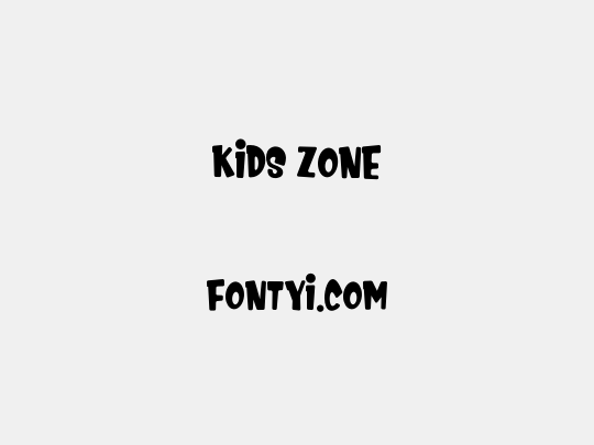 Kids Zone