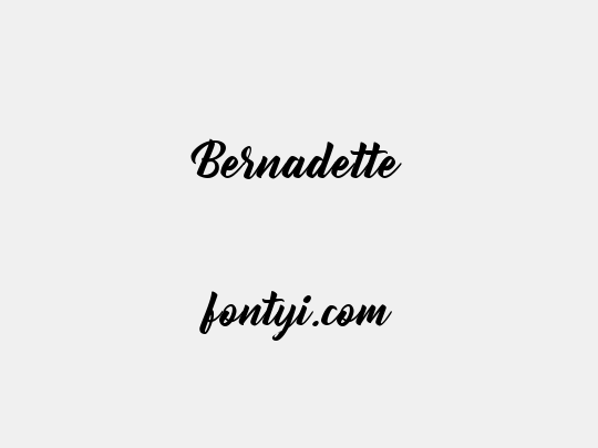 Bernadette