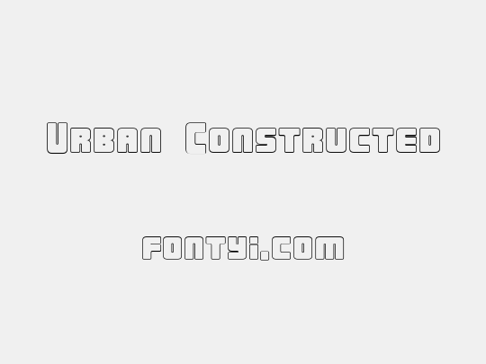 Urban Constructed