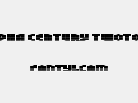 Alpha Century Twotone