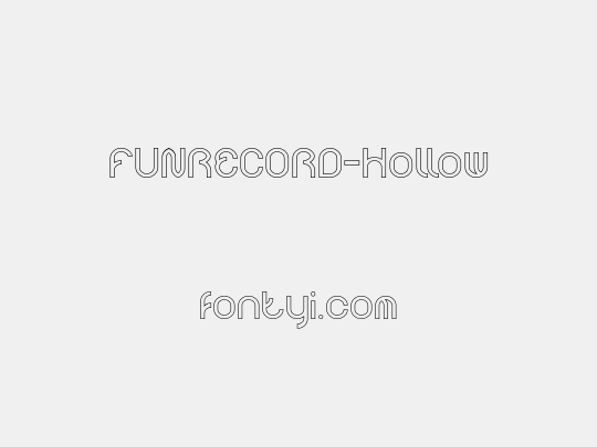 FUNRECORD-Hollow