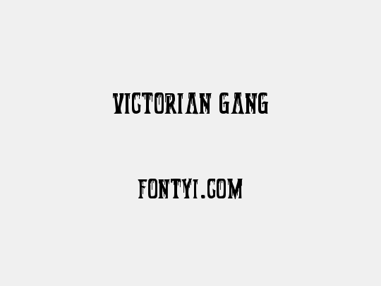 Victorian Gang