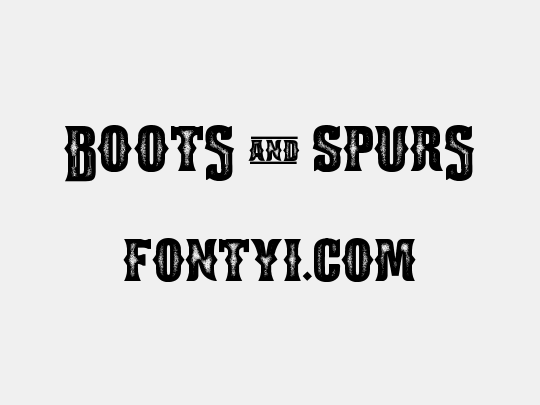 Boots & Spurs
