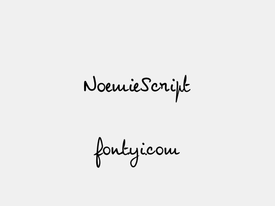 NoemieScript